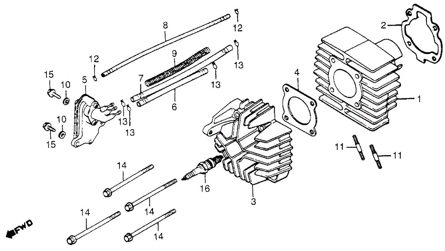 Spark Plug (Bpr2Hs) (Ngk)
