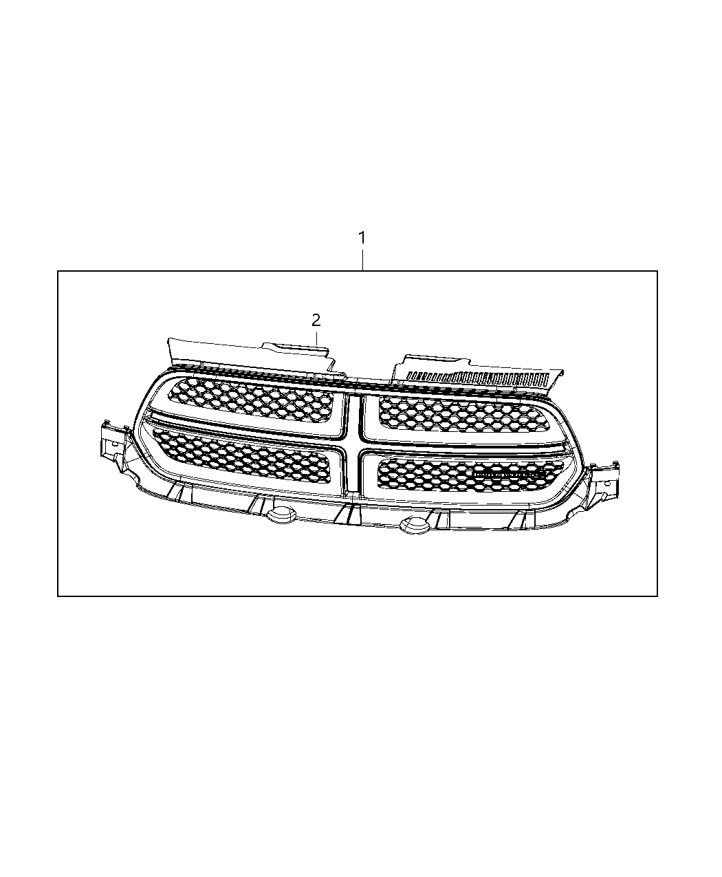 Grille Kit Chrome Applique