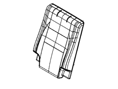 Cover Rear Seat Back 3Rd Row