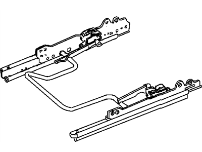 Adjuster Manual Seat Includes Towel Bar Pivot Bushing