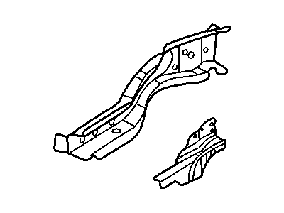 New 2001-2005 Fits Chrysler Neon Rail-Frame Front - Part # 5017066AD