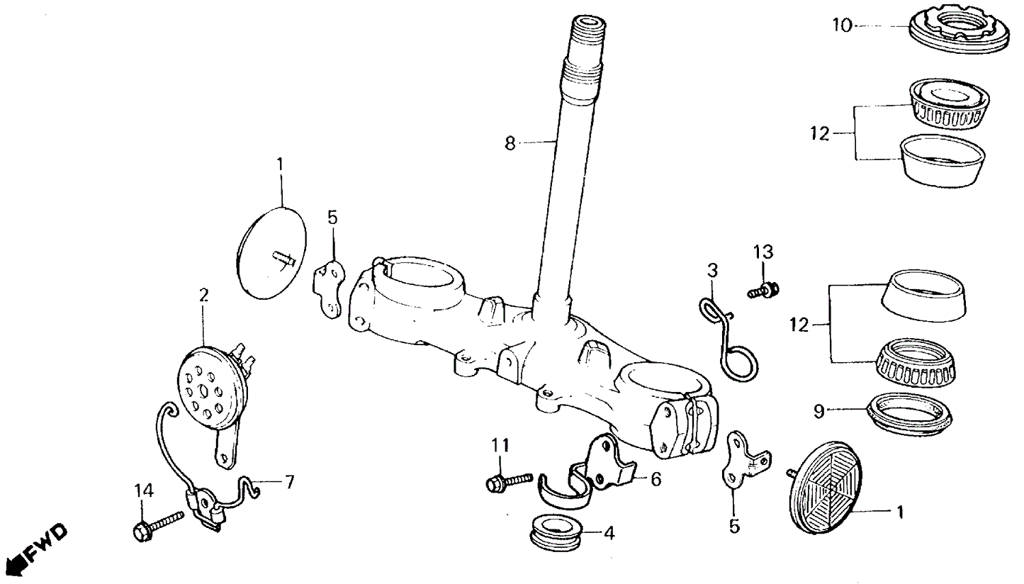 Horn(Replaces 38110-Kl4-671)