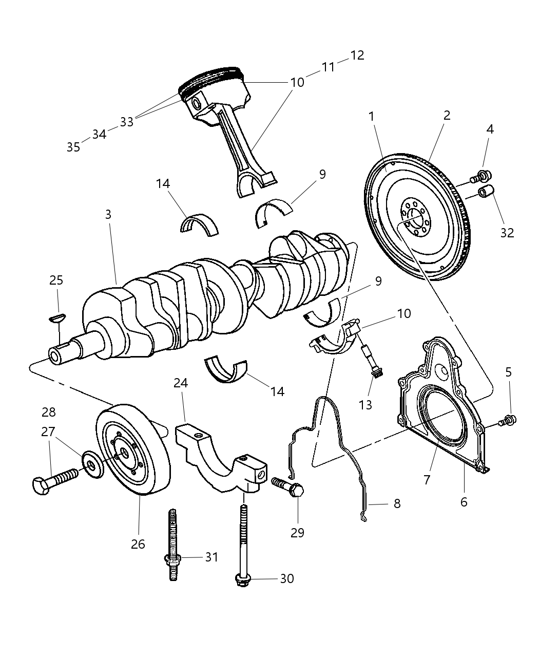 Piston Ring Set Complete Engine .010" O/S