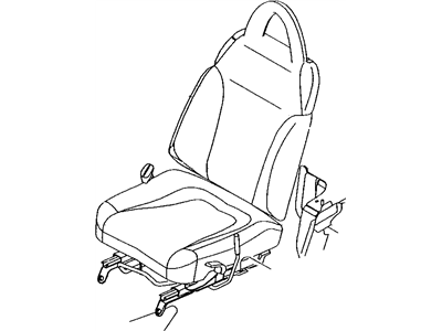 Recliner Front Seat Back