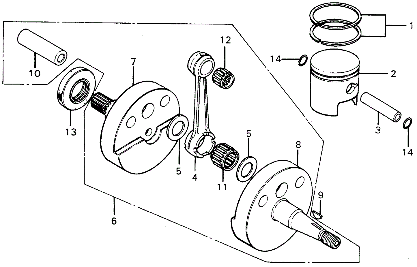 Piston (Over Size) (0.50)