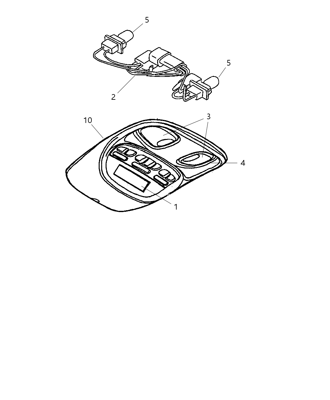 Housing Overhead Console