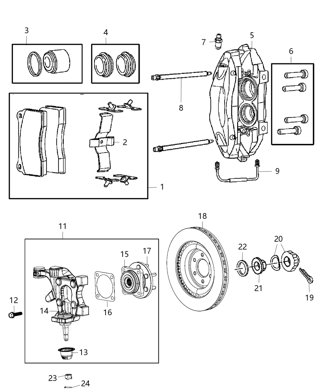 Nut And Washer Kit