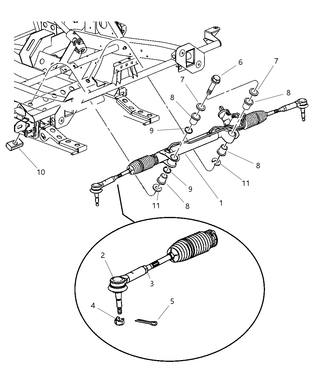 Jam Nut Outer Tie Rod
