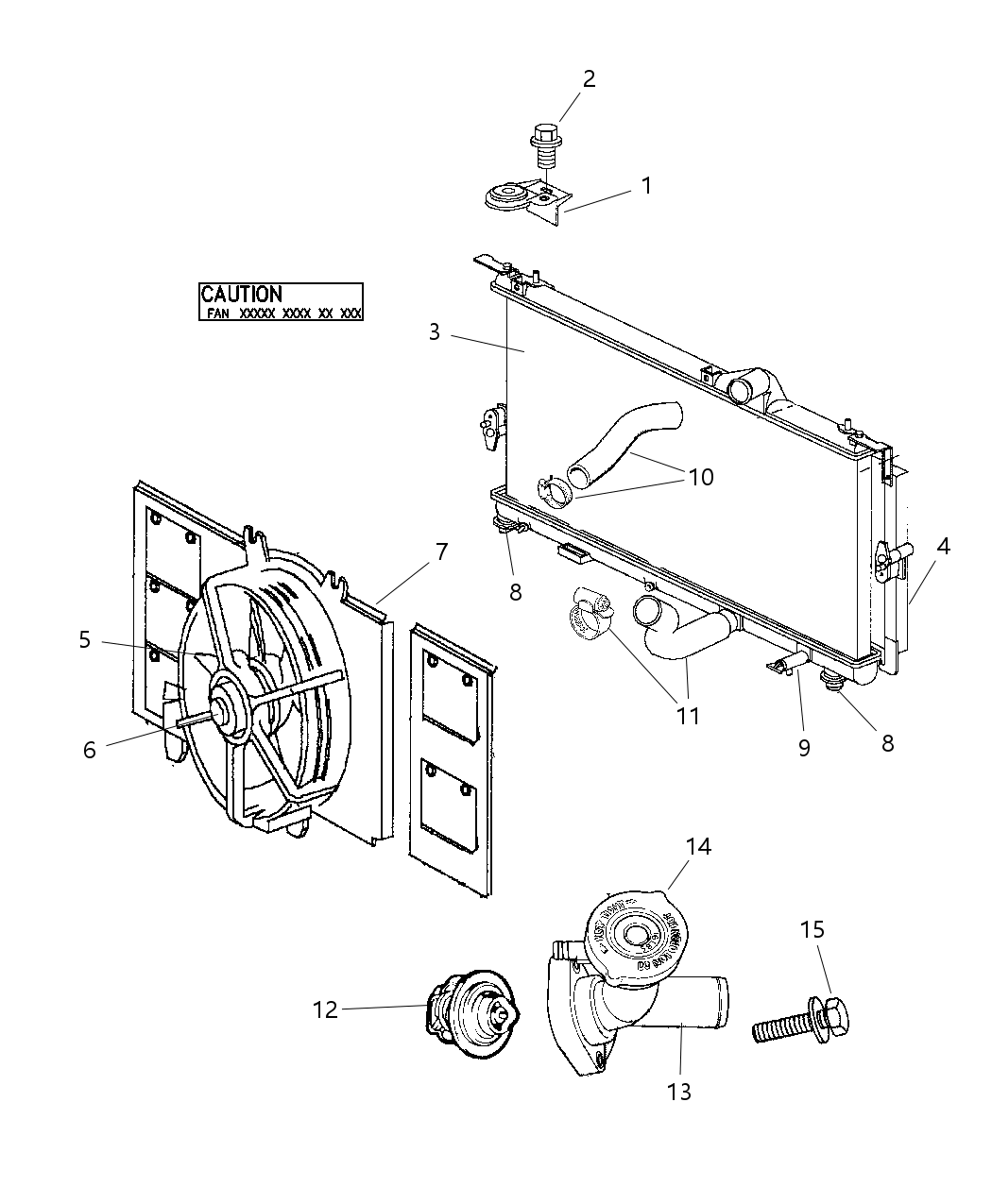 Radiator Engine Cooling
