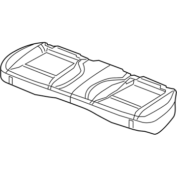 Cover Rear Seat Cushion