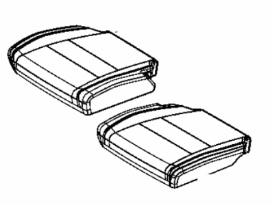 Cover Rear Seat Cushion 3Rd Row