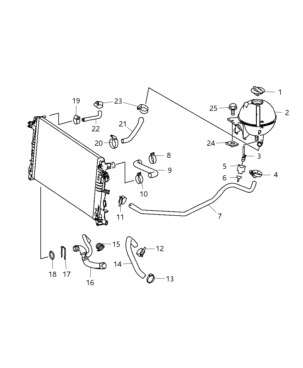 Hose Radiator