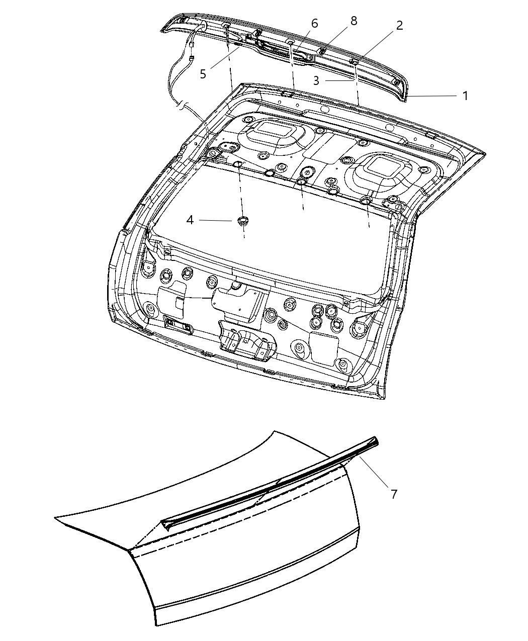 Clip Spoiler W Type