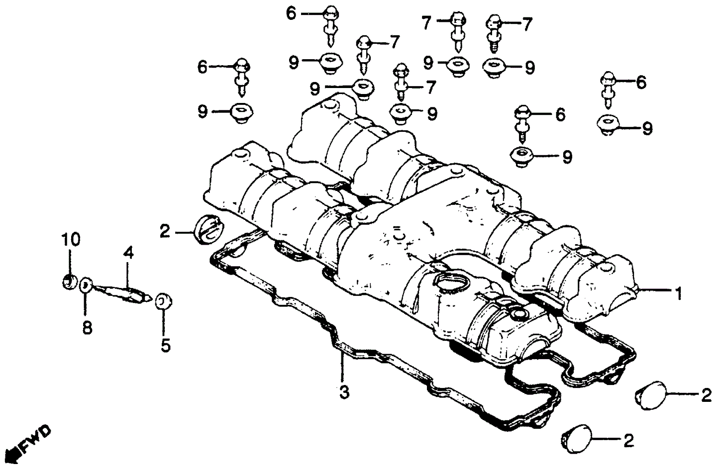 Cover, Cylinder Head Side