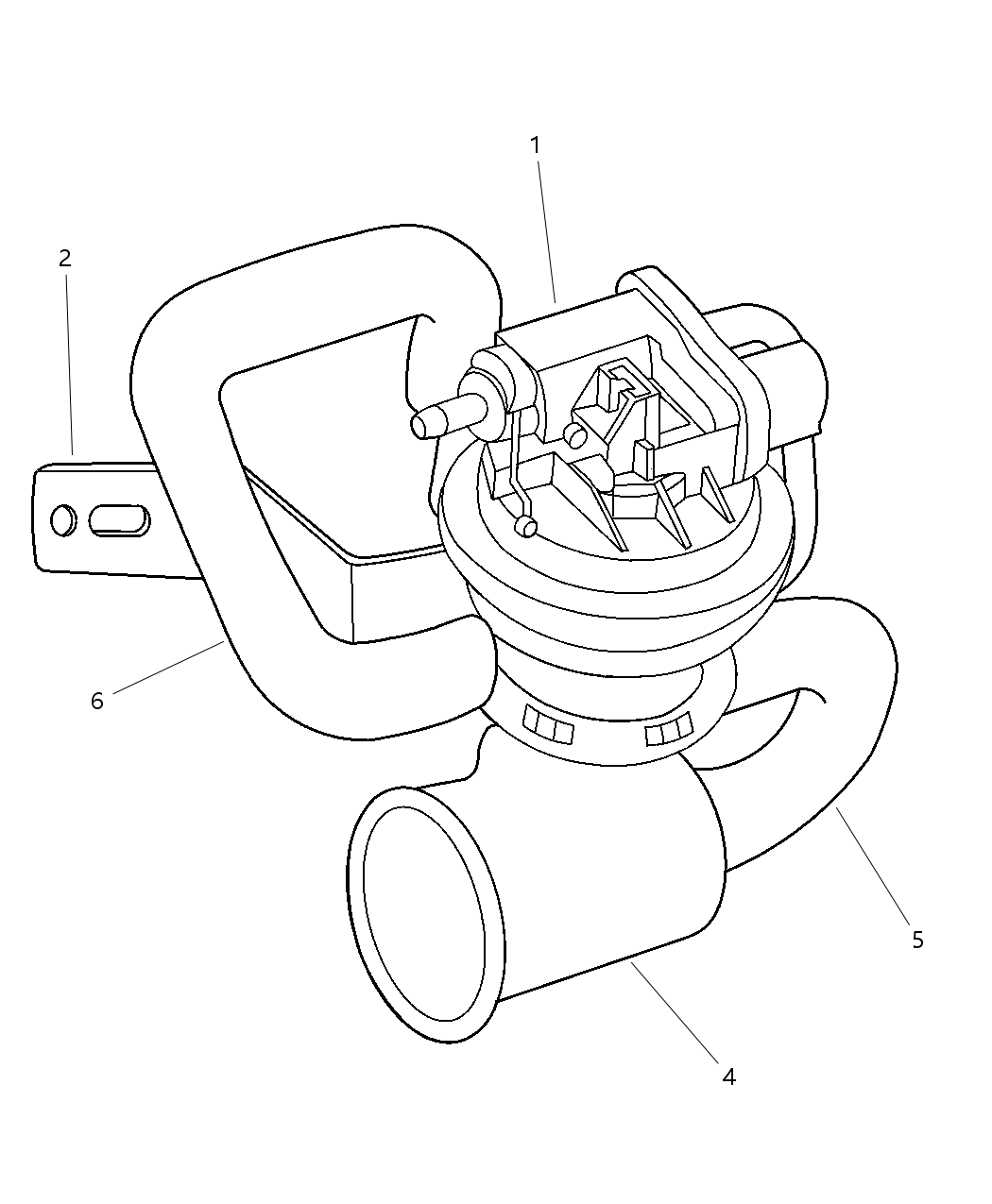 Bracket Leak Detection Pump