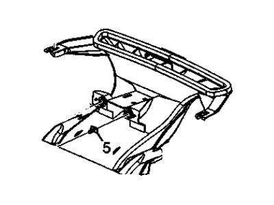 Nozzle, Windshield Defroster
