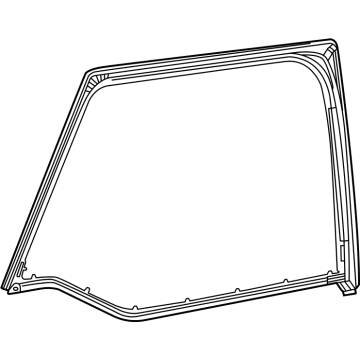 New 2022-2024 Fits Chrysler Gladiator, Wrangler Weatherst-Door To Body - Part # 68493631AC