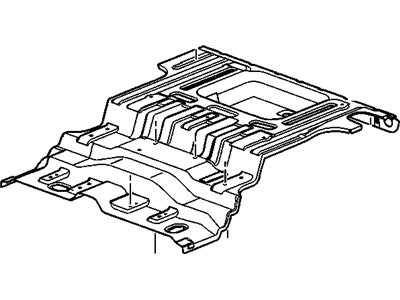 Panel, Floor And Toe Panel