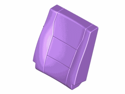 Cover Assy - Rear Seat Back