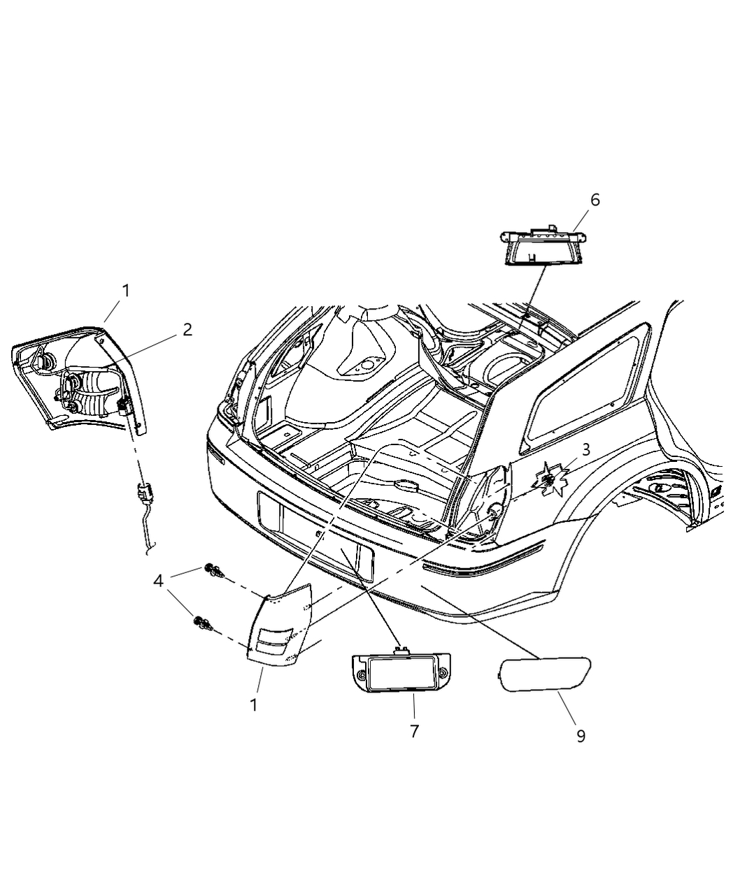 Wiring Tail Lamp
