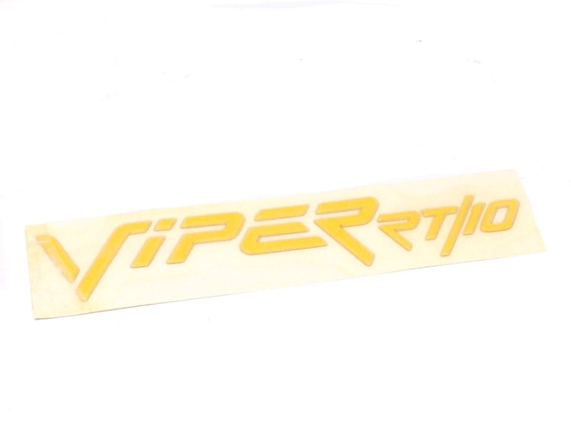 New 1992-1996 Fits Dodge Viper R/T Yellow Decal Emblem Mopar, Part # GC43PJE
