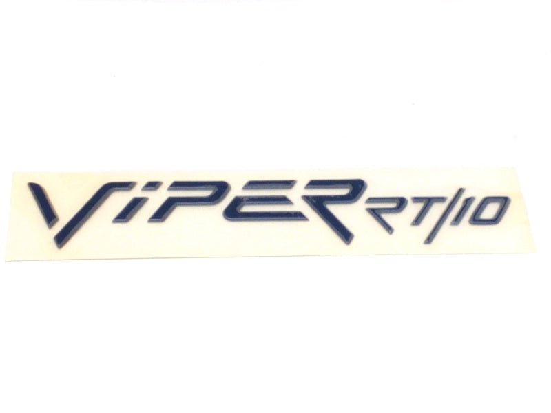 New 1996 Fits Dodge Viper RT/10 Blue GTS Rear Bumper Sticker Decal, Part # GC43SBB