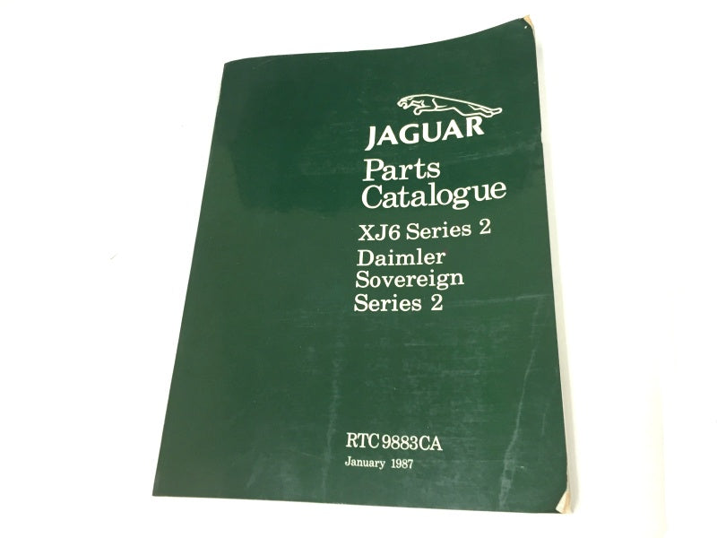 New OEM 1987 Jaguar XJ6 Daimler Sovereign (Series 2) Repair Operation Manual RTC9883CA