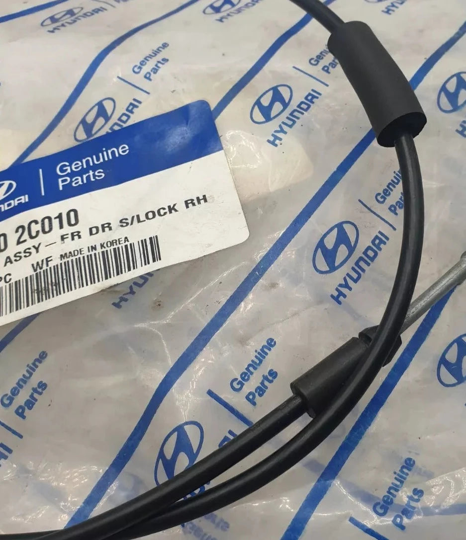 New OEM 2005-2009 Hyundai Tucson Door Cable Passenger Right Front, Part # 81380-2C010