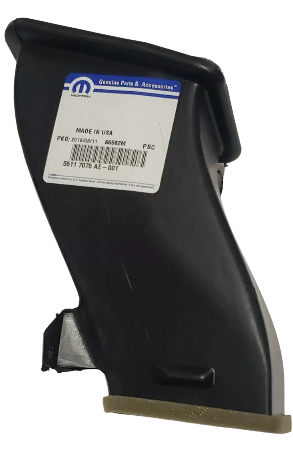 New 2005-2010 Fits Jeep Grand Cherokee Left Lower Dashboard Air Vent, Part # 55117075AE