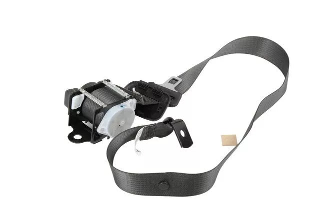 New OEM 2008-2014 Cadillac CTS Charcoal Rear Seat Belt Center Middle, Part # 19259347