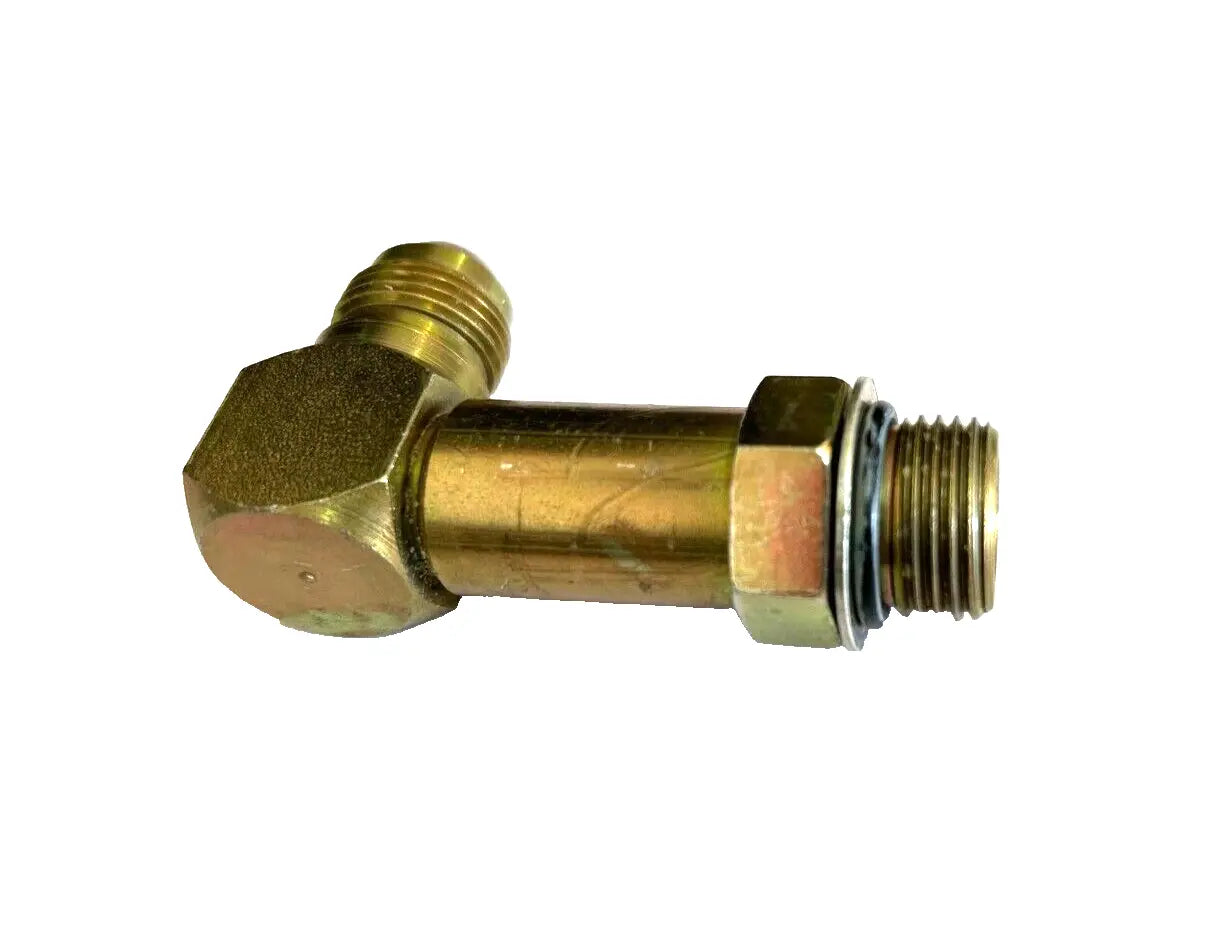 CNHi: Genuine OEM Factory Original, Elbow,90º, 3/4"-16, 37º x 3/4"-16, LG - Part # 86513069