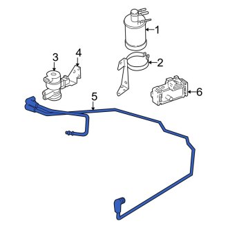 New 1997-1998 Fits Jeep Wrangler Vacuum Hose - Part # 4854163