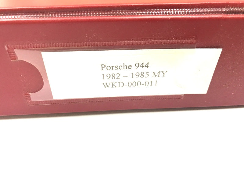 New 1982-1985 Porsche 944 Parts & Illustrations Manual, Part # WKD-000-011