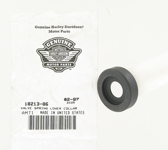 New OEM Genuine Harley-Davidson Lower Collar Valve Spring Screamin' Eagle, 18213-86