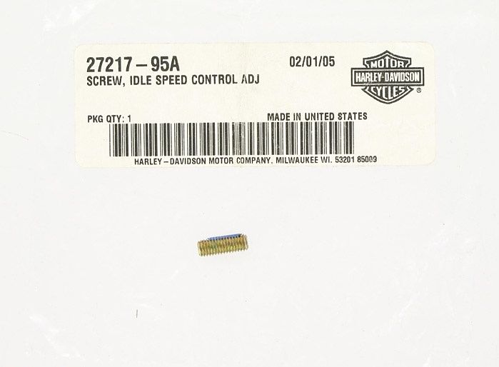 New OEM Genuine Harley-Davidson 2-Pack Screw Idle Speed Control, 27217-95A