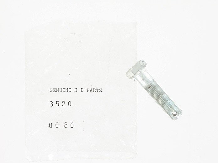 New OEM Genuine Harley-Davidson Bolt 3 8"-24 X 1 1 2" Calliper To Strut Drilled, 3520