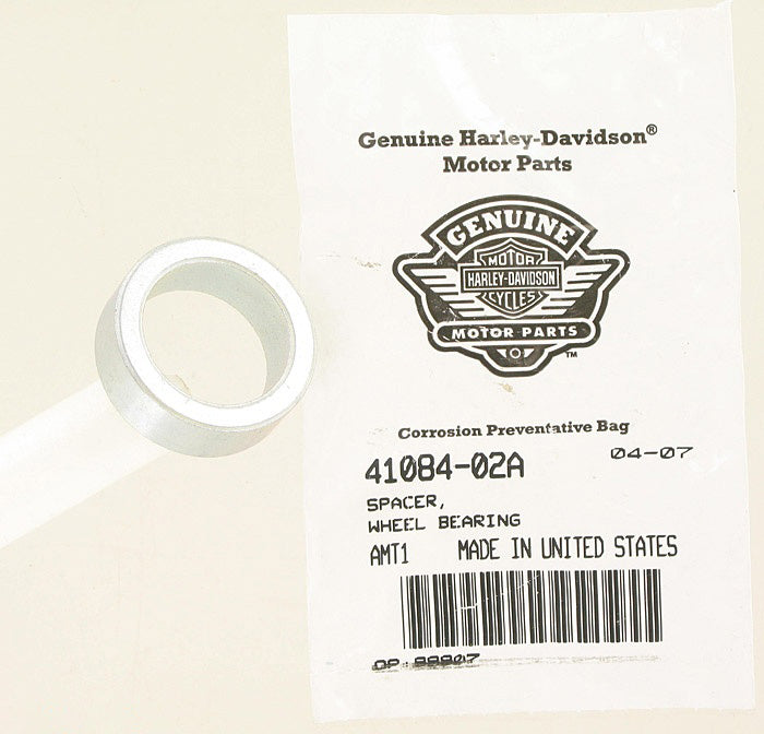 New OEM Genuine Harley-Davidson Spacer Wheel Bearing, 41084-02A