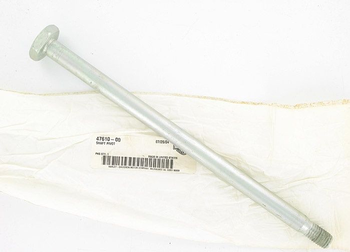 New OEM Genuine Harley-Davidson Pivot Shaft Swingarm, 47610-00