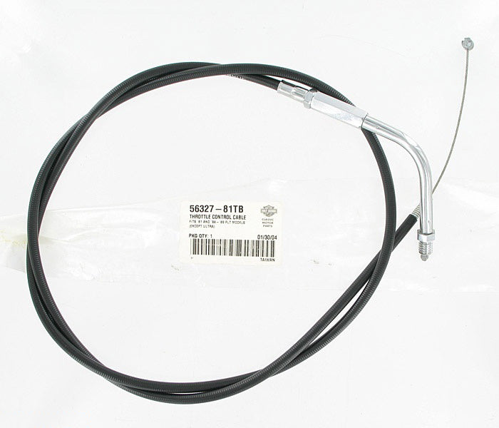 New OEM Genuine Harley-Davidson Throttle Control Cable "Eagle Iron", 56327-81TB