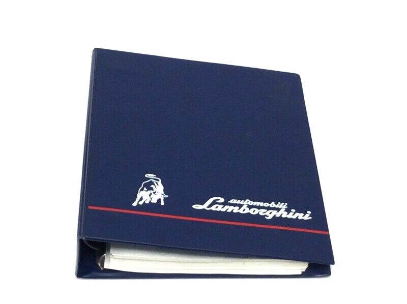 Lamborghini Diablo SV MY 1998 Spare Parts Catalog (Blue Binder) - 901325740