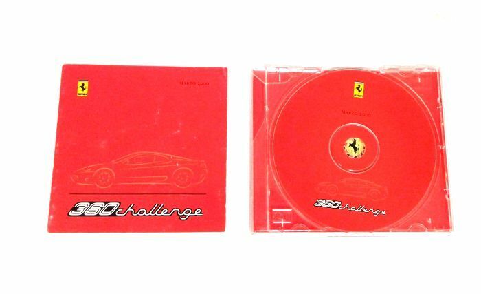 Genuine Ferrari 360 Challenge Interactive Technical Repair CD 2000 English