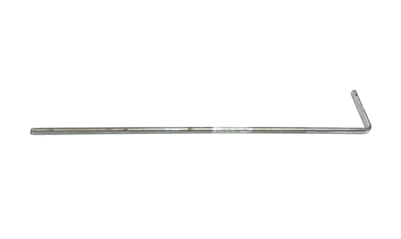 New OEM 1965-1968 Lamborghini 350GT - 400GT Bonnet Hood Prop Rod, Part # 006404028