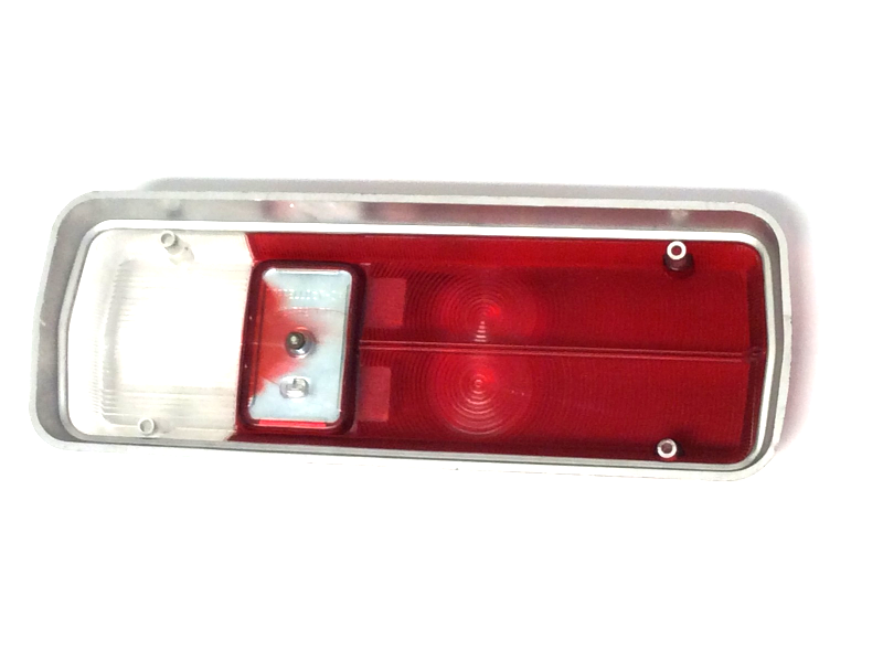 New OEM 1968-1969 Lamborghini Islero USA Spec Carello Right Rear Tail Light Lamp Lens, Part # 006617075