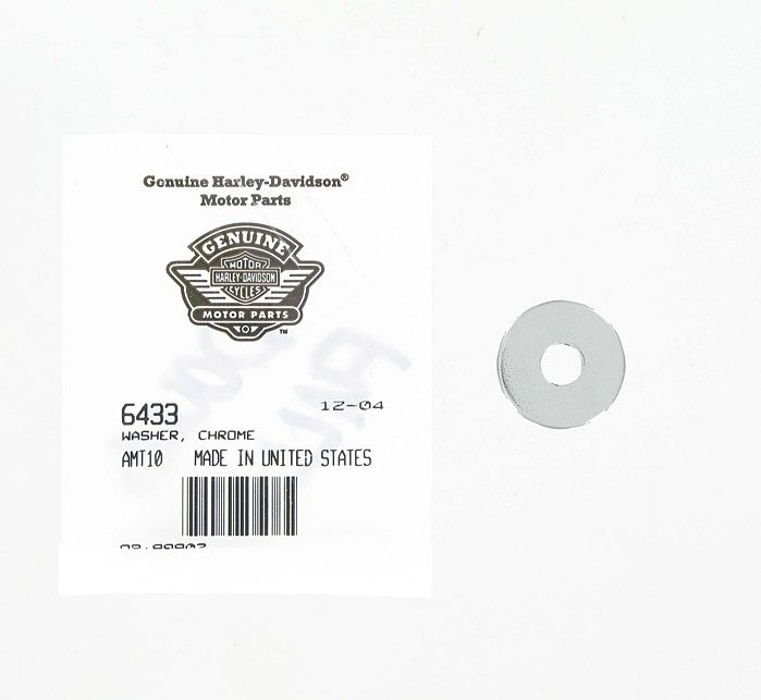 New OEM Genuine Harley-Davidson Washer 5 16" X 1-1 16", 6433