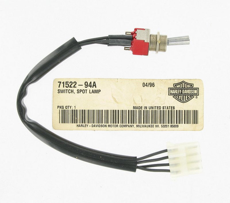 New OEM Genuine Harley-Davidson Switch Spot Lamp & Accessory, 71522-94A