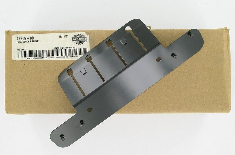 New OEM Genuine Harley-Davidson Fuse Block Bracket, 72369-00