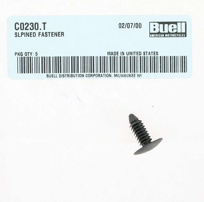 New OEM Genuine Harley-Davidson Tree-Splined Fastener Buell Xb Blast, C0230.T