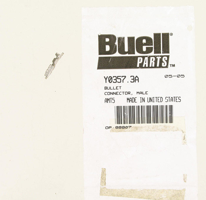 New OEM Genuine Harley-Davidson Connector Male Bullet, Y0357.3A