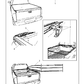New 2010-2013 Fits Chrysler 1500 Hardware-Tonneau - Soft - Part # 68072107AA