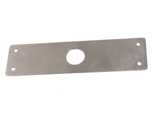 New OEM 1963-1966 Lamborghini 350 GT -  400 GT Chrome Boot Metal Plate